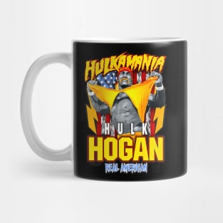 Hulk Hogan Hulkamania Real American Ripped Mug